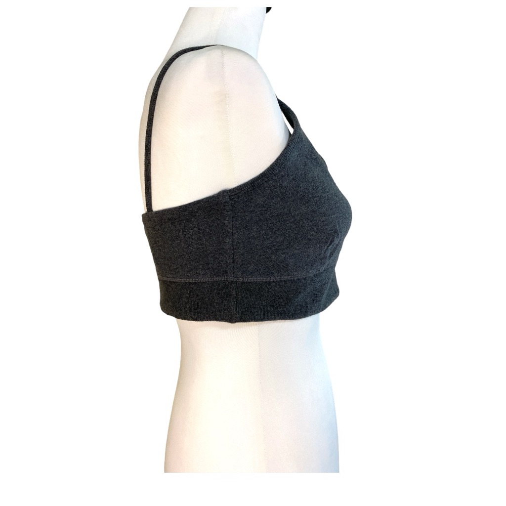 Nwt Bandier X Sincerely Jules Meadow Bra Charcoal Gray Size L — image 3 of 8